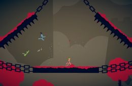 Скриншот из игры «Stick Fight: The Game»