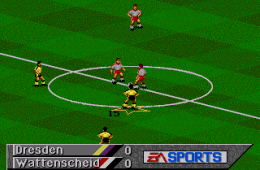 Скриншот из игры «FIFA Soccer 95»