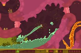 Скриншот из игры «PixelJunk Shooter»