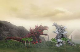 Скриншот из игры «Godzilla: Unleashed»