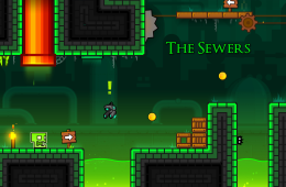 Скриншот из игры «Geometry Dash»