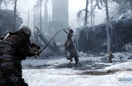 Скриншот из игры «God of War Ragnarök»