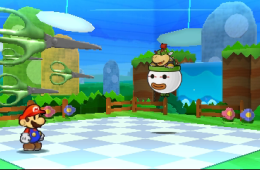 Скриншот из игры «Paper Mario: Sticker Star»