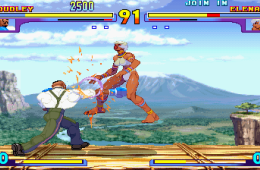 Скриншот из игры «Street Fighter III: New Generation»