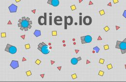 Скриншот из игры «Diep.io»