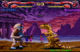 Скриншот из игры «Primal Rage»