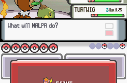 Скриншот из игры «Pokémon Pearl Version»