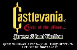 Скриншот из игры «Castlevania: Circle of the Moon»