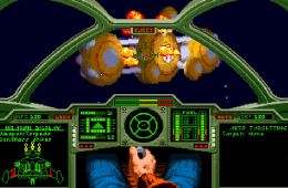 Скриншот из игры «Wing Commander II: Vengeance of the Kilrathi»