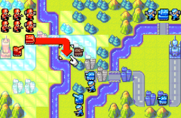 Скриншот из игры «Advance Wars»