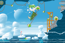 Скриншот из игры «Angry Birds Seasons»