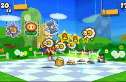 Скриншот из игры «Paper Mario: Sticker Star»