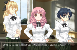 Скриншот из игры «Katawa Shoujo»