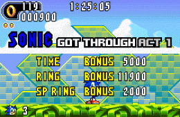 Скриншот из игры «Sonic Advance 2»