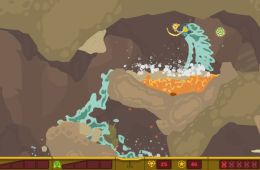 Скриншот из игры «PixelJunk Shooter»