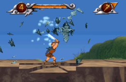 Скриншот из игры «Disney's Hercules Action Game»