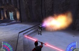 Скриншот из игры «Star Wars: Jedi Knight - Jedi Academy»