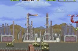 Скриншот из игры «U.N. Squadron»