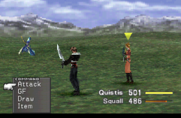 Скриншот из игры «Final Fantasy VIII»