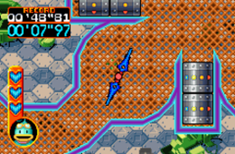 Скриншот из игры «Kuru Kuru Kururin»