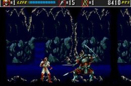 Скриншот из игры «Shinobi III: Return of the Ninja Master»