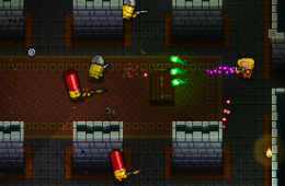 Скриншот из игры «Enter the Gungeon»