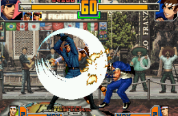 Скриншот из игры «The King of Fighters 2001»