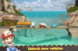 Скриншот из игры «Bridge Constructor»