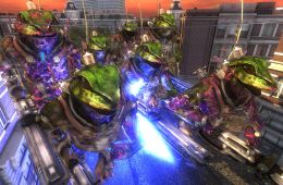 Скриншот из игры «Earth Defense Force 5»