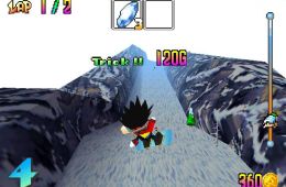 Скриншот из игры «Snowboard Kids»