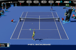 Скриншот из игры «AO Tennis 2»