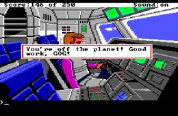 Скриншот из игры «Space Quest II: Vohaul's Revenge»
