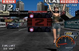 Скриншот из игры «Rage Racer»