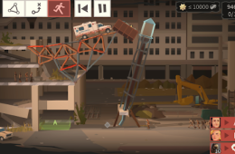 Скриншот из игры «Bridge Constructor: The Walking Dead»