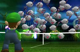 Скриншот из игры «Mario Power Tennis»