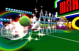 Скриншот из игры «Mario Power Tennis»