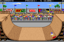 Скриншот из игры «Skate or Die»