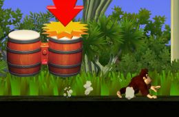 Скриншот из игры «Donkey Kong Jungle Beat»