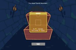 Скриншот из игры «Dicey Dungeons»