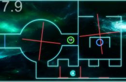 Скриншот из игры «Neon Space»
