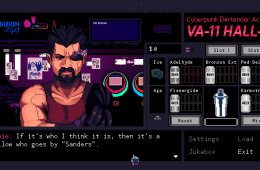 Скриншот из игры «VA-11 Hall-A: Cyberpunk Bartender Action»