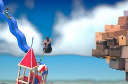 Скриншот из игры «Getting Over It with Bennett Foddy»