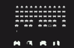 Скриншот из игры «Space Invaders»
