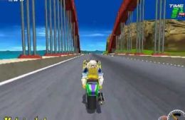Скриншот из игры «Moto Racer»