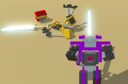 Скриншот из игры «Clone Drone in the Danger Zone»