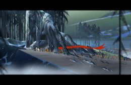 Скриншот из игры «The Banner Saga 2»