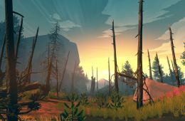 Скриншот из игры «Firewatch»