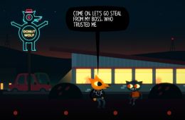 Скриншот из игры «Night in the Woods»