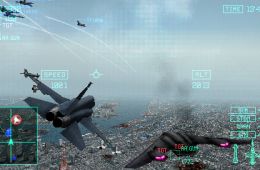 Скриншот из игры «Ace Combat: Joint Assault»