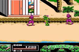 Скриншот из игры «Teenage Mutant Ninja Turtles III: The Manhattan Project»